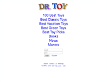 Tablet Screenshot of drtoy.com